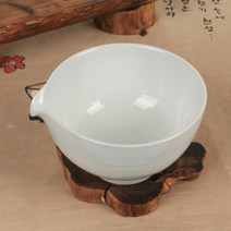 백자 물레 5인 숙우