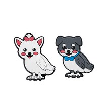 스포디노 개새슈참스&웰시코기슈참스 신발장식 슈즈 악세서리