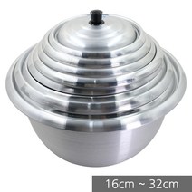 국산 양은 새마을 솥 모음 16 18 20 22 24 26 28 30 32 cm 냄비 업소 식당 주방 찜 곰솥, 08_새마을솥 30cm