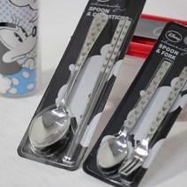미키 수저세트 티스푼포크세트 릴팡 미키티스푼포크세트, 실버수저세트