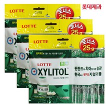 롯데제과 자일리톨 오리지널 리필 87gX3개+보너스gX3개, 105g, 3개