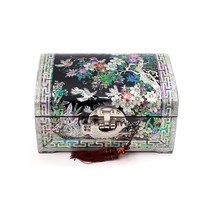 명품나전 보석함 2단매화 6치검(장태복 문화재 기능인작품)/외국인해외바이어선물로추천