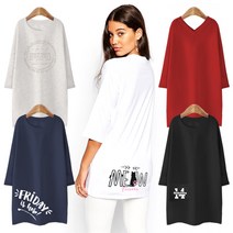 블론디 특양면 7부티셔츠