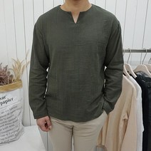 바나나마켓 트임 린넨셔츠 티 4컬러