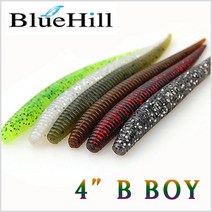 블루힐 B보이 웜-배스-솔트함유-스트레이트웜-모노낚시, C-2