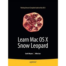 Learn Mac OS X Snow Leopard Paperback, Apress