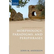 Morphology Paradigms and Periphrases Hardcover, Oxford University Press, USA