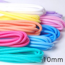 꾸미기만들기 백업 10mm 2M 2줄 빽업 스폰지막대 가래떡스폰지, 보라