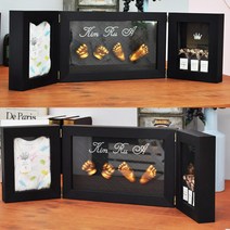 해피베이비 블랙네임3단 손발조형물DIY