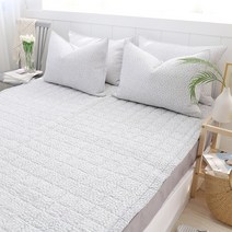 마이센스 시어서커 패드, 쁘띠클로버_그레이