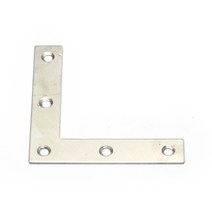 성원기업 스텐 철 연결 보강 철물, 27)스텐연결쇠 L형 80(소), 1개