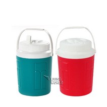 리빙월드 아이스물통 4L /피크닉 얼음물통 4리터, 레드