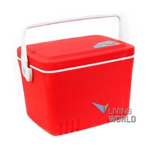 리빙월드 아이스박스 DO-22(22L), 레드, 22L