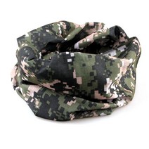 스포츠 패션 멀티 스카프 등산 오토바이 자전거 쿨 목 버프 헤어 밴드 머리 여름 낚시 마스크 두건 넥워머 여행용 바라클라바 남자 여자 얼굴 햇빛가리개 자외선차단, (멀티스카프 D타입 밀리테리)