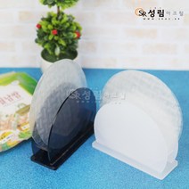 성림아크릴 월남쌈 케이스 라이스페이퍼홀더, 1Ea, 월남쌈 케이스_블랙투명