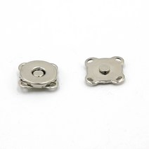 조이십자수 자석 똑딱단추 스냅단추-10세트, 자석똑딱단추(소)- 10mm-니켈, 10세트