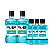 리스테린 쿨민트 750ml 2개 + 250ml 3개, 1개
