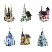 위드지저스 교회마을만들기 입체퍼즐 (6종중 택1) 주일학교2부순서, 평화