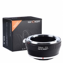 KENTFAITH K&F 니콘 AI 렌즈 후지 X 변환어댑터 NIK-FX, KF06.101 NIK-FX 어댑터, 1개