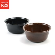 PC뚝배기 국그릇 탕기 설렁탕 곰탕 검정 밤색, PC뚝배기 JS (검정색)
