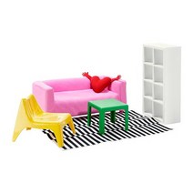 이케아 HUSET 인형가구 거실 302.355.11 어린이 인형놀이