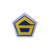 (디엠지샵) 육군 65사단 정복용 중형부대 뱃지