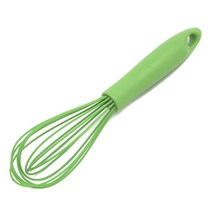 셰프크래프트 실리콘 와이어 거품기, Green, 1개