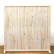아이베란다 삼나무 원목파티션 칸막이 가벽 사무실 현관 파티션, 600x2000mm(지지대별도)