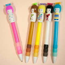 1324몰 인형볼펜(100개)인쇄비무료, 랜덤, 100개