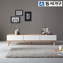 동서가구 착불 이자벨 1500 거실장 DF910385, 그레이