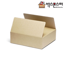 박스몬스터 A형 BA골 로터리 택배박스 J-83 600 x 600 x 180 mm 10p, 연갈색, 1개
