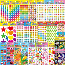 종이나라/쁘띠팬시스티커 모음, 칭찬스티커:동물