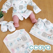 꼬야 ccoya 고급 순면 100% 신생아 선물세트 (사계절용 여름용)