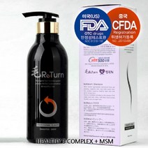 모리턴 헤어샴푸(500ml 1병) 손상모발보호, 1병, 500ml