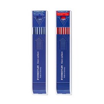 스테들러 204-2 컬러 홀더심 적색 2mm 12개입, 1개, 1개