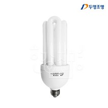 두영조명 삼파장 전구 55W E39 EFQU55EX-D EFQU55EX-L, 전구색