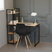 이지심플 컴퓨터책상 100, 블랙