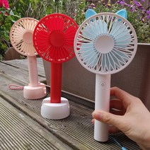 다오 손풍기 고속충전 보조배터리 겸용 휴대용 선풍기, DAO-2000, 화이트