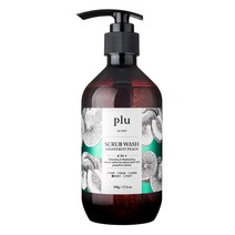 plu 플루 스크럽 바디워시 자몽 피치 500ml, 1개