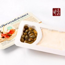 바른씨 케이퍼앤홀스래디쉬소스 60g, 케이퍼와 홀스래디쉬_60g