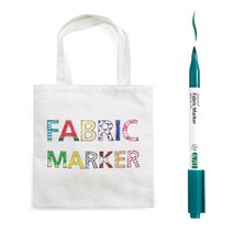 모나미 패브릭마카 470 천사용 마커, 그린(F-21)