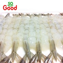 쏘굿 깨끗하게 손질 된 노바시새우 [호텔용 왕사이즈~일반 사이즈까지 왕특대], 10팩, 300g(40미)