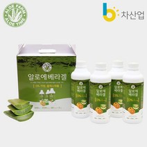 알로에팜 알로에타임 유기농 알로에겔 1050ml x 4병