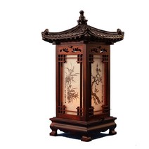 9deco 전통공예 인테리어등, 사각 기와등 소(20*20*40cm)