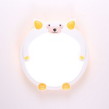 [바보사랑] boaz 곰이(키즈방등)LED 방등 식탁등 인테리어 조명, 색상:빨강
