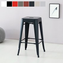 [마켓비] 410 빈티지바스툴 1025K, 라이트그레이