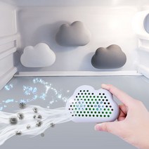 워너비지니 냉장고(숯)탈취 제습 구름먹깨비(연그레이)