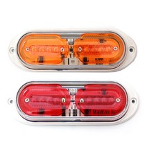 LED 슬림 차폭등 트럭 화물차 캠핑카 사이드램프, 2.적색