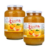 담터 꿀유자차A 2kg X 2개, 1개