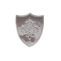 랑팡 디퓨저 스티커, 1개, 클래식 실버 메탈 스티커